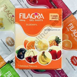 Filagra Oral Jelly 1 Week Pack 7 Assorted Flavors Filagra Oral Jelly 1 Week Pack 7 Assorted Flavors